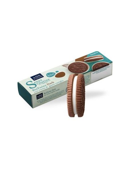 Galleta Biotwins Dark Vainilla 125 Gr Bio Sg de Sottolestelle