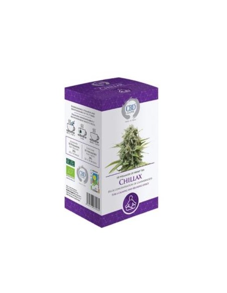 Infusion Cannabis Chillax 10Ud Eco de Cbd Cure