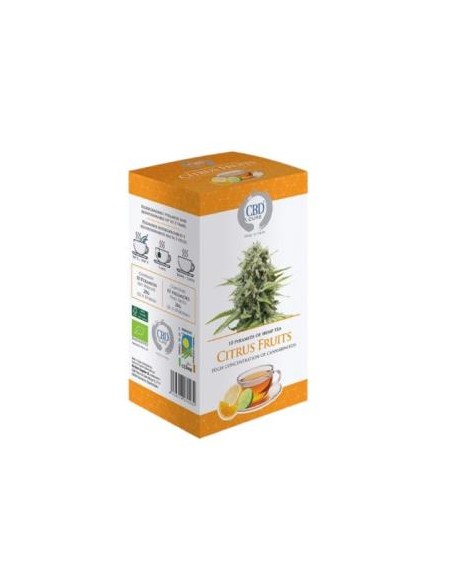 Infusion Cannabis Frutas Citricas 10Ud Eco de Cbd Cure