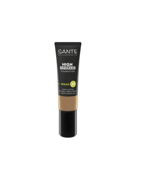 Maquillaje Fluido Alta Cobertura 05 Warm Beige 25 Ml de Sante Naturkosmetik
