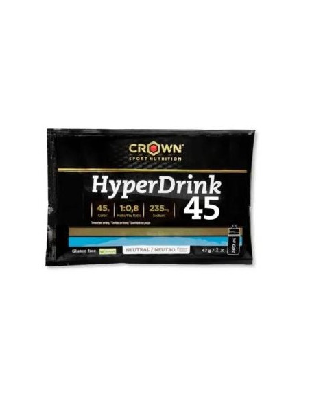Hyperdrink 45 1 Sobre X 47 Gr Neutro de Crown Sport Nutrition