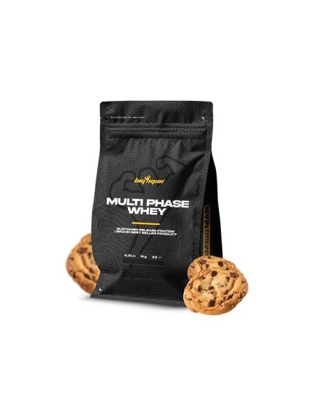 Multi-Phase Whey 1 Kg Cookies de Bigman