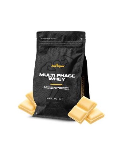 Multi-Phase Whey 1 Kg Chocolate Blanco de Bigman