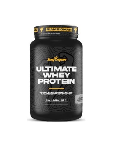 Ultimate Whey 1 Kg Fresa-Platano de Bigman
