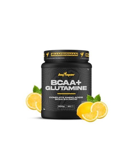 Bcaa + Glutamine 500 Gr Lima-Limon de Bigman