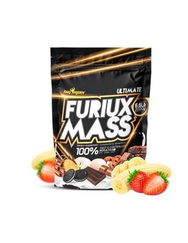 Furiux Mass 3 Kg Fresa-Banana de Bigman
