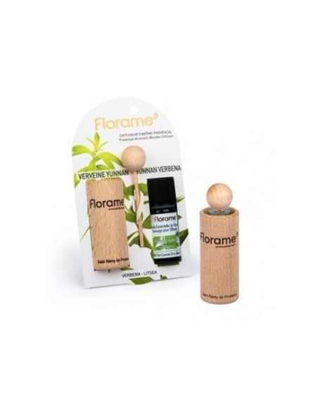 Difusor Provenzal + Aceite Esencial Verbena 10 Ml de Florame
