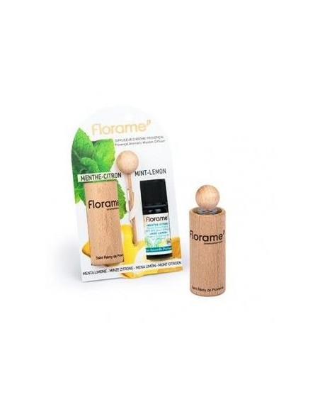 Difusor Provenzal + Aceite Esencial Menta Limon 10 Ml de Florame
