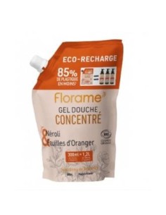 Eco Recarga Gel De Ducha Concentrado Neroli-Hojas De Naranja de Florame