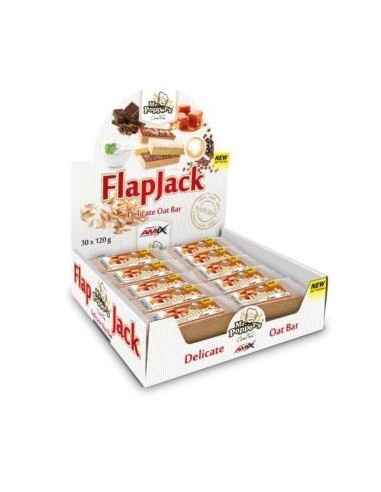 Flap Jack Oat Bar 30X120 Gr Toffee de Mr Poppers