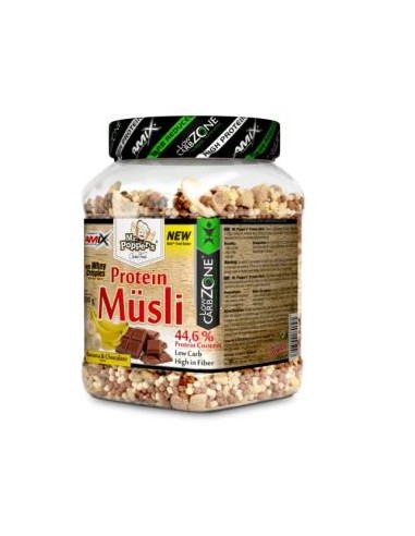Protein Musli 500 Gr Banana-Chocolate de Mr Poppers