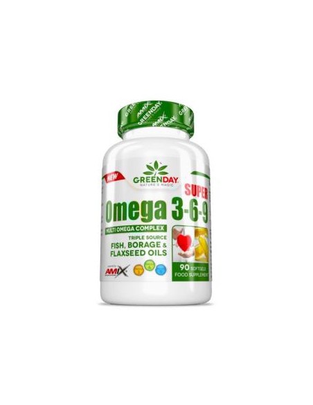 Greenday Super Omega 3-6-9 - 90 Caps de Greenday