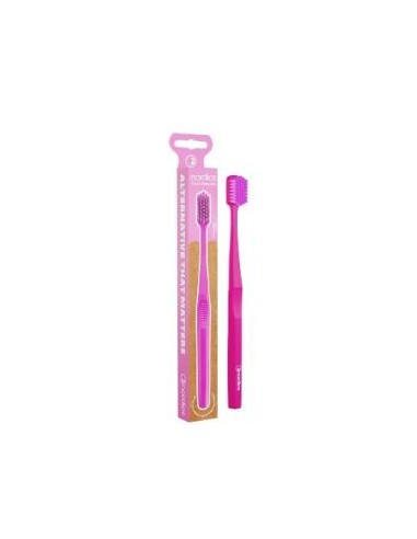 Cepillo Dental Soft 6.580 Rosa de Nordics Oral Care