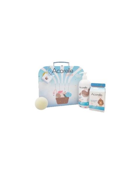 Maletin Bebe Gel Baño+Esponja Konjac+Agua Perf. de Acorelle