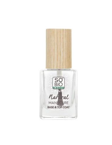 Base-Esmalte Uñas 2 En 1 Transparente 11 Ml de So´Bio Etic