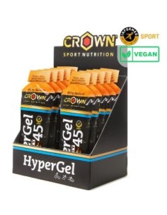 Hypergel 45 Cacahuete Salado 10 X 75G de Crown Sport Nutrition