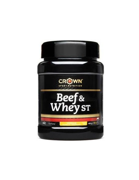 Beef & Whey  Vanilla 486 G(18 Porciones) de Crown Sport Nutrition