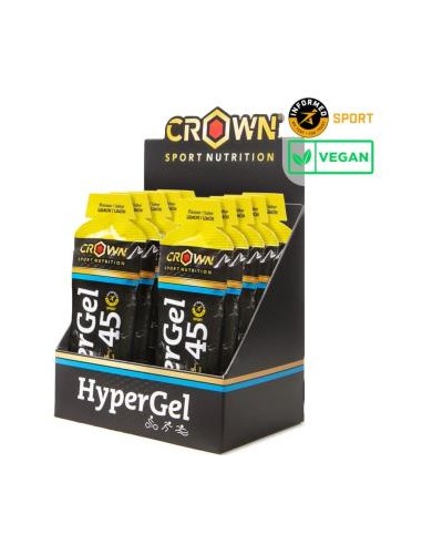 Hypergel 45 Limon 10 X 75G de Crown Sport Nutrition