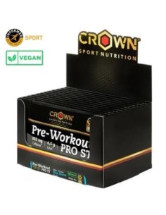 Pre Workout Pro St Monodosis Blue Storm 12 X 15 G de Crown Sport Nutrition