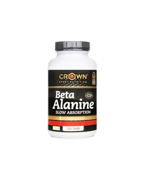 Beta Alanine Absorcion Lenta 120Tabs 30 Porciones de Crown Sport Nutrition