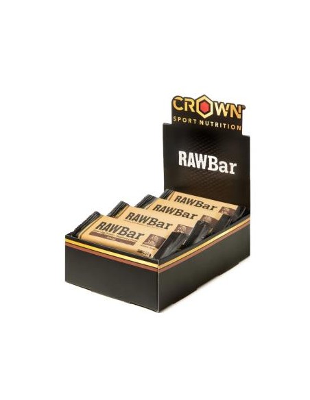 Raw Bar Cacao 12 X 50 G de Crown Sport Nutrition