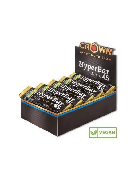 Hyperbar 45 Neutro + Cafeina 10 X 60G de Crown Sport Nutrition