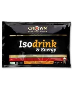 Isodrink & Energy Monodosis Naranja 32 G de Crown Sport Nutrition