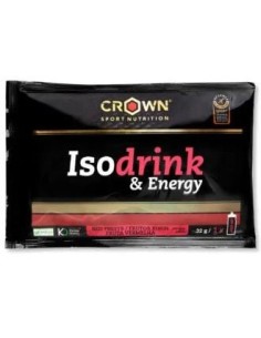 Isodrink & Energy Monodosis Frutos Rojos 32 G de Crown Sport Nutrition