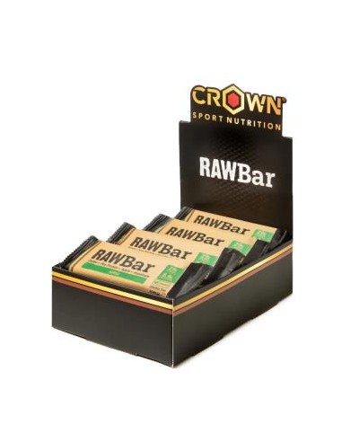 Raw Bar Manzana(Vegan) 12 X 50 G de Crown Sport Nutrition