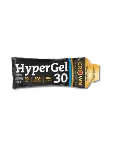 Hypergel 30 (Hydro) Neutro + Cafeina 75G de Crown Sport Nutrition