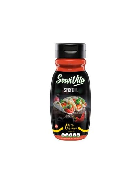 Salsa Zero 320 Ml Salsa Picante Servivita de Servivita