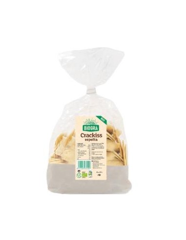Crackiss Espelta 250 Gr Bio Vegan de Biogra