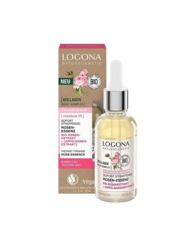 Serum Bifasico Reafirmante Instantaneo Rosas-Semillas De Man de Logona