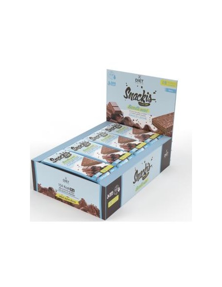 Diet Prime  Snackis Compleat Barrita Maxi Choco Leche 12 Uds de Herbora