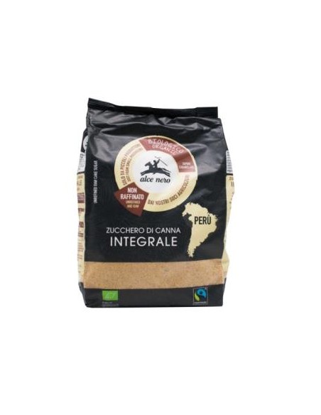 Azucar De Caña Integral Peru 500 Gr Bio de Alce Nero