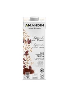 Bebida Vegetal De Kamut Con Cacao 1Lt X 6 Uds de Amandin