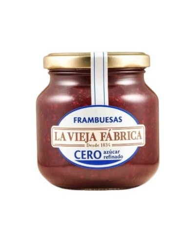 Mermelada De Frambuesa Cero Azucar Refinado 280 Gr de La Vieja Fabrica