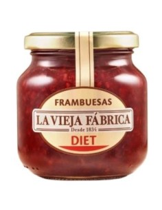Mermelada De Frambuesa Diet Con Fructosa 280 Gr de La Vieja Fabrica