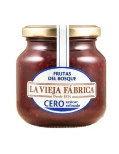 Mermelada De Fruta Del Bosque Cero Azucar Refinado 280 Gr de La Vieja Fabrica