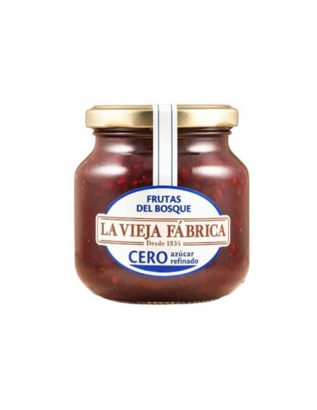 Mermelada De Fruta Del Bosque Cero Azucar Refinado 280 Gr de La Vieja Fabrica