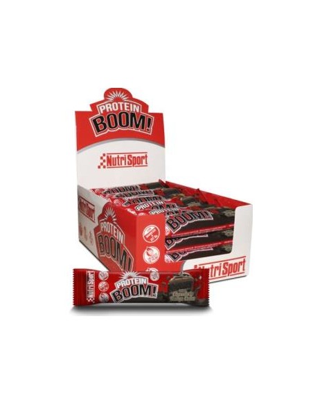 Protein Boom Chocolate Fudge Cake 24 Uds de Nutrisport