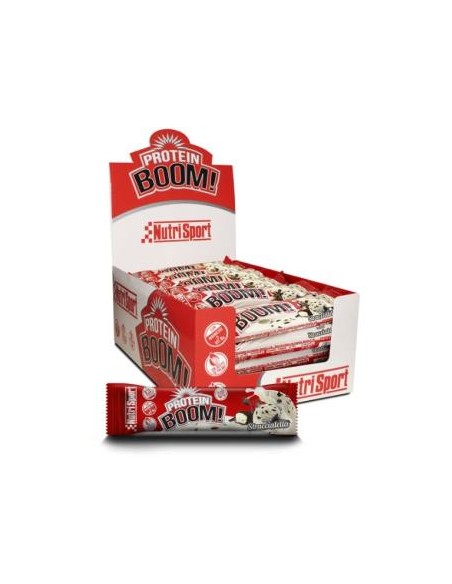 Protein Boom Stracciatella 24 Uds de Nutrisport