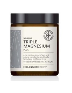Triple Magnesium Plus 60 Vcap de Holosnutrition