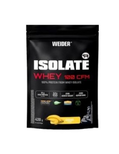 Weider Isolate Whey 100 Cfm Banana 420Gr. de Weider