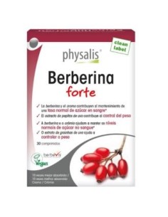Berberina Forte 30 Comp Vegan de Physalis