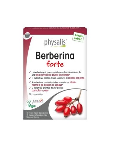 Berberina Forte 30 Comp Vegan de Physalis