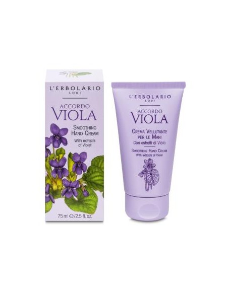 Acorde Violeta Crema De Manos Suavizante Edicion Limitada 75 de L´Erbolario