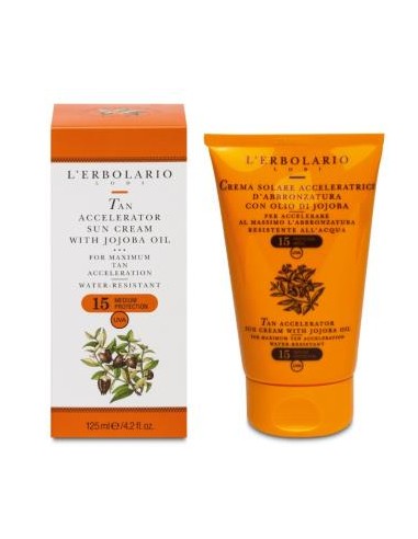 Solar Spf 15 Crema Aceleradora Cuerpo Jojoba 125 Ml de L´Erbolario