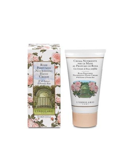 Rosa Crema Manos Nutriente 75Ml de L´Erbolario