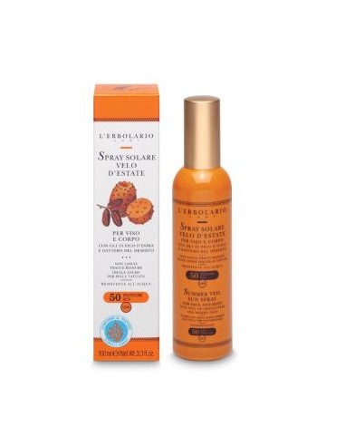 Solar Spf50 Velo Invisible Spray 100Ml de L´Erbolario